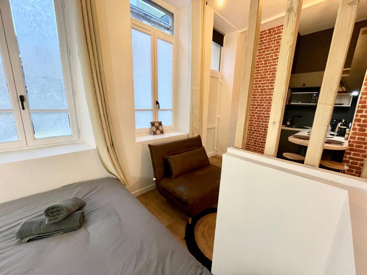 Bel appartement en centre ville de Calais Extérieur photo