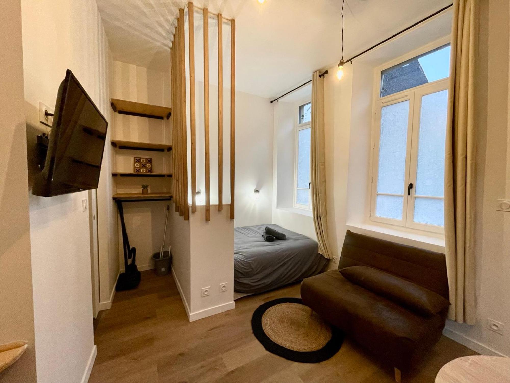 Bel appartement en centre ville de Calais Extérieur photo